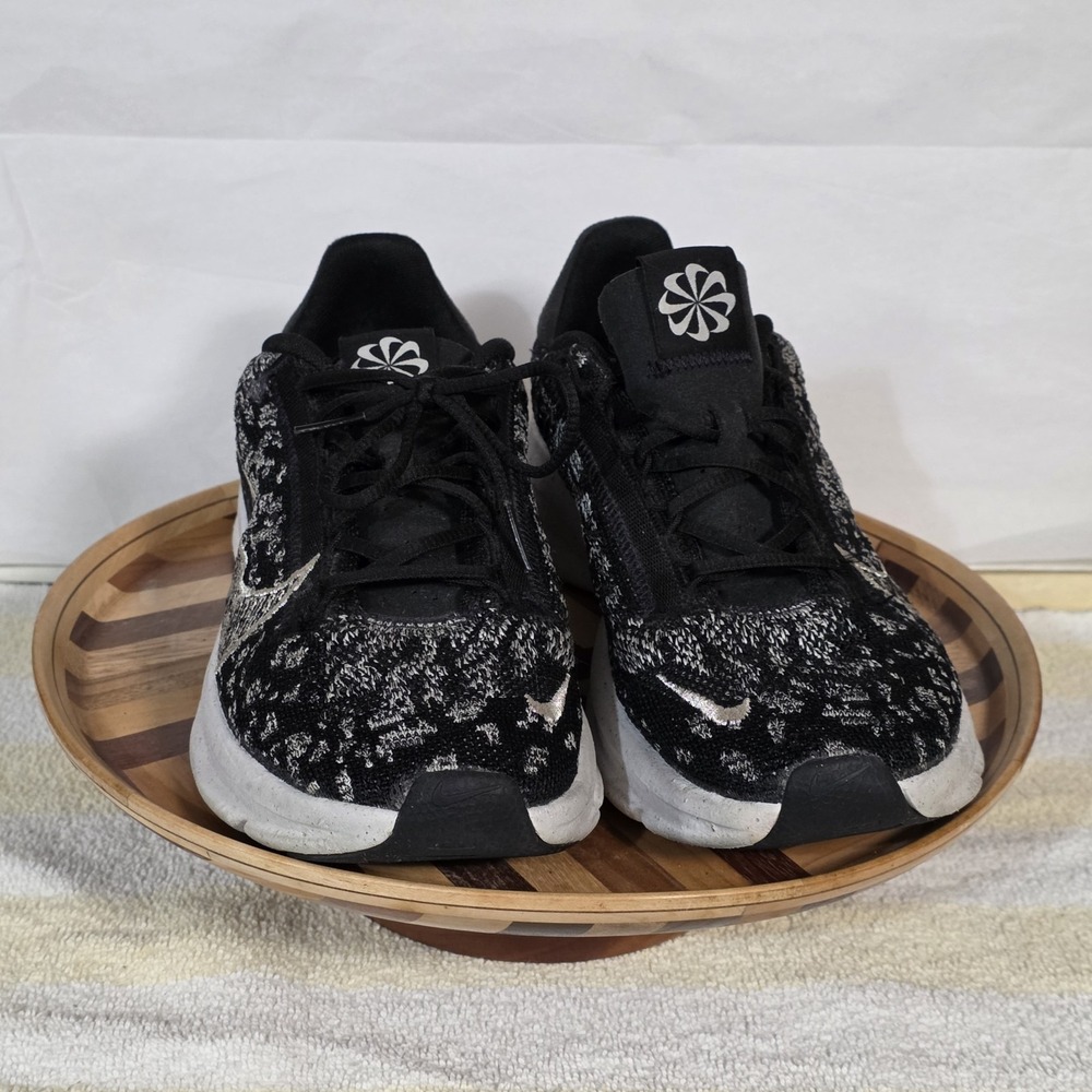 Superrep Flyknit Go 3 Flyknit Running Shoes Women's Sz 9.5 Black "Move To Zero" - Picture 3 of 15